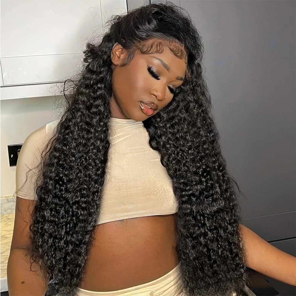Brazilian 300% High Density Loose Deep Wave | 13x4 HD Lace Frontal Human Hair