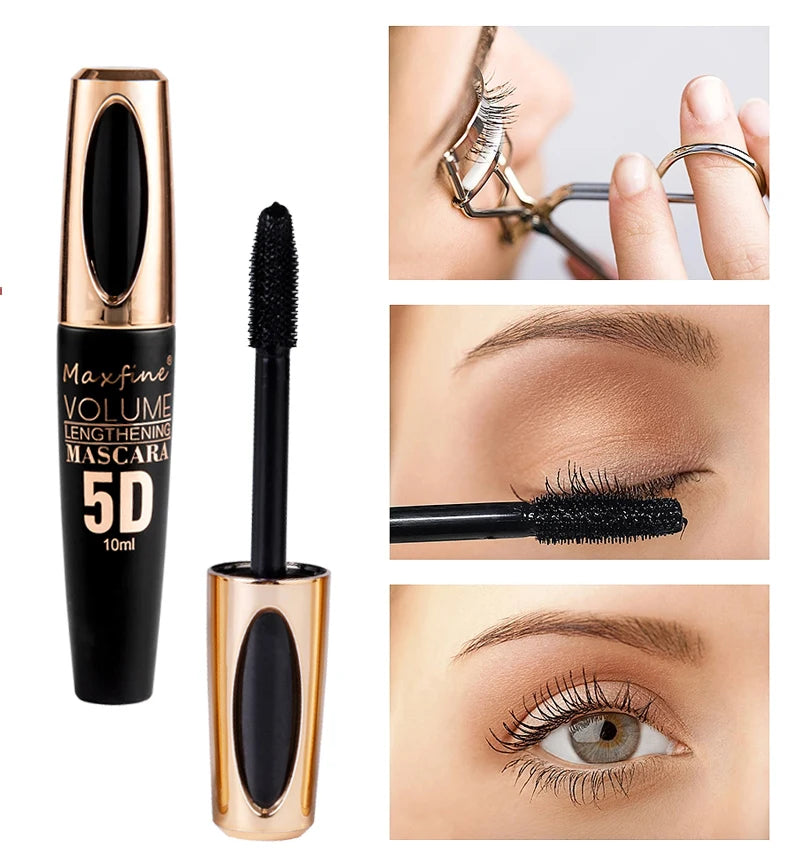5D Silk Mascara Waterproof and Non-caking