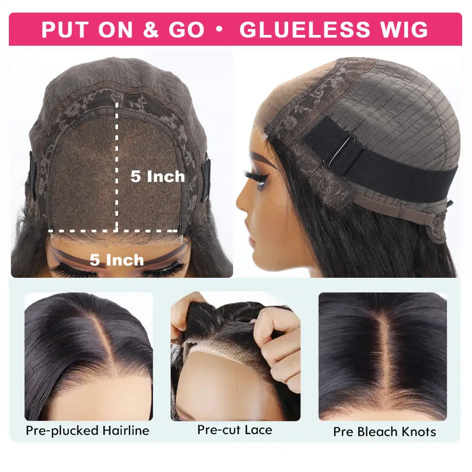13x4/13x6 HD Lace Front Pre Plucked