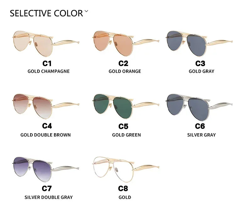 Punk Popular Outdoor Driving Luxury Shades - UV400