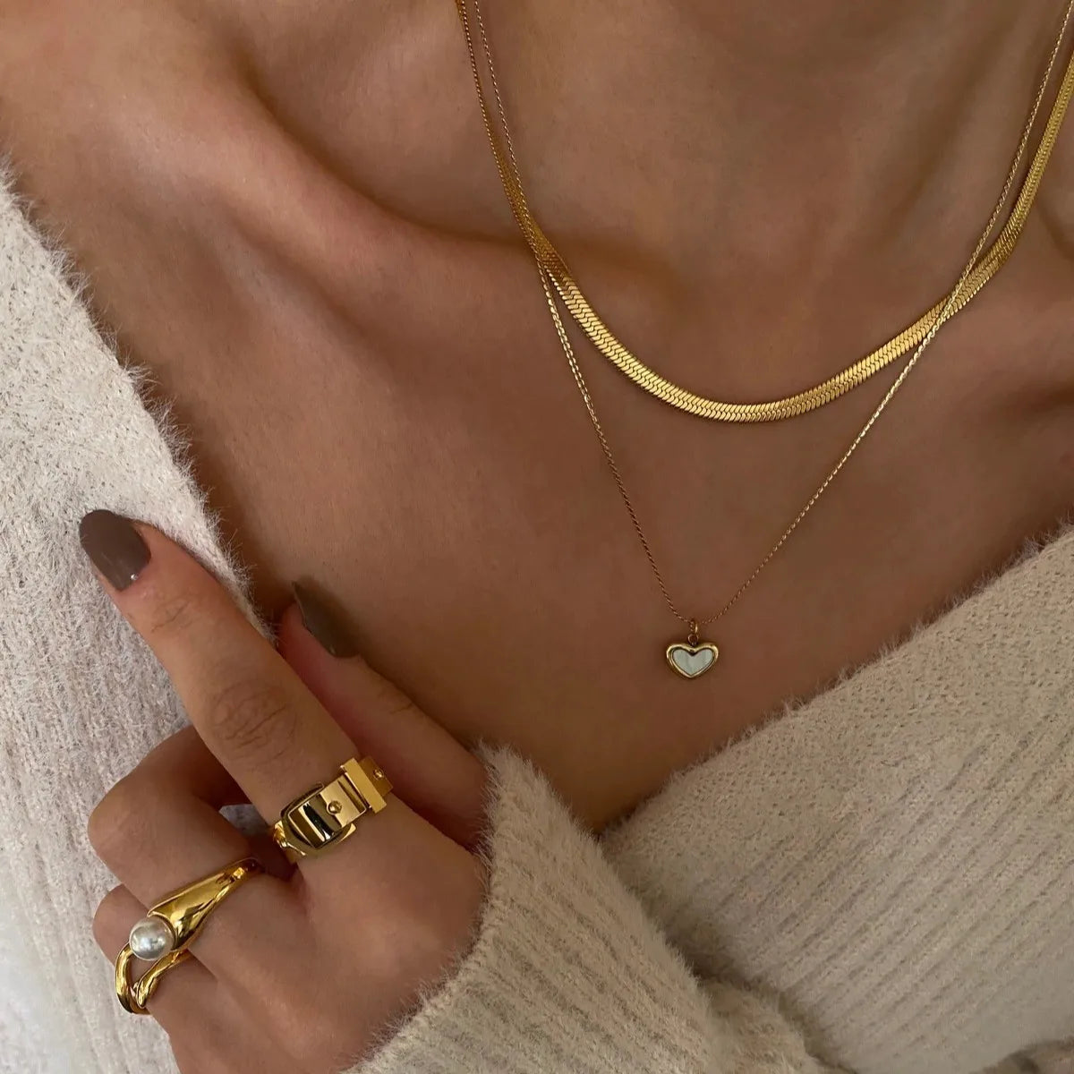 Crystal Star Pendant Necklaces