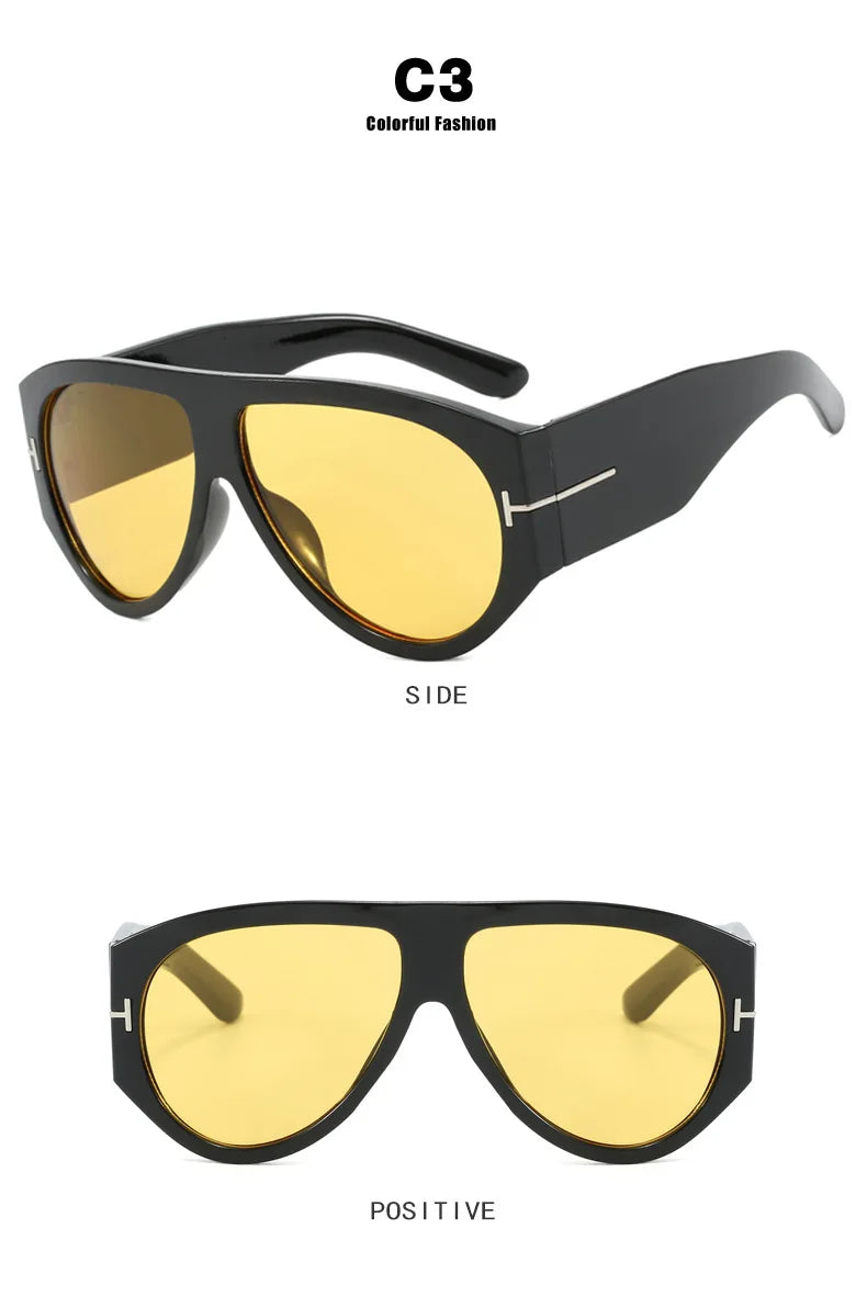 Vintage Punk Pilot  Retro Stylish UV400