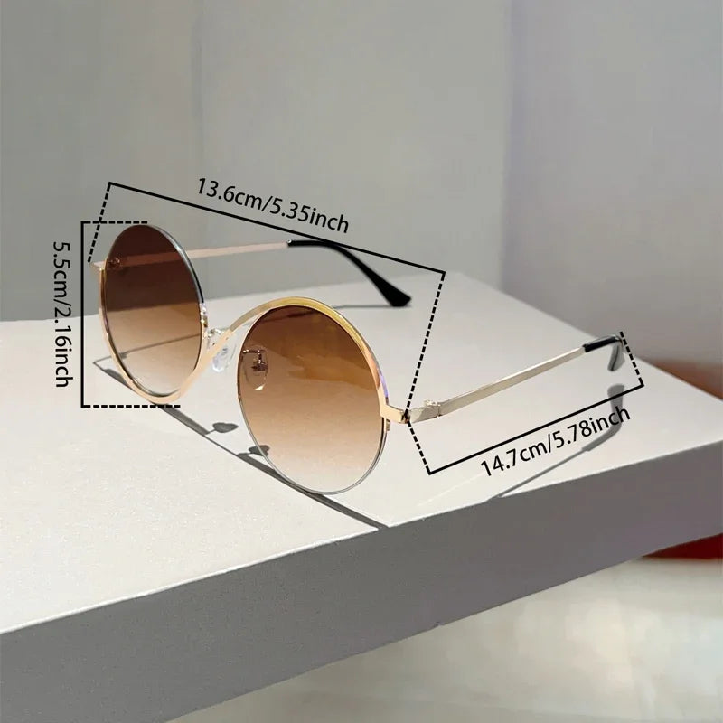 Oversize Vacation Beach Anti UV Sunglasses