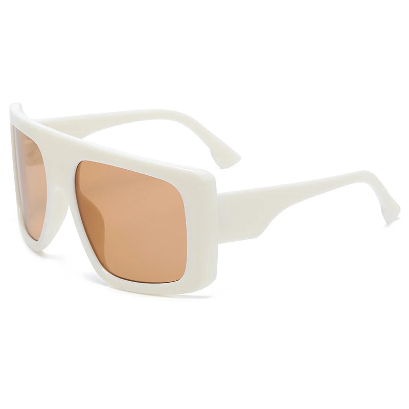 Oversized Punk Cycling Square Sunglasses