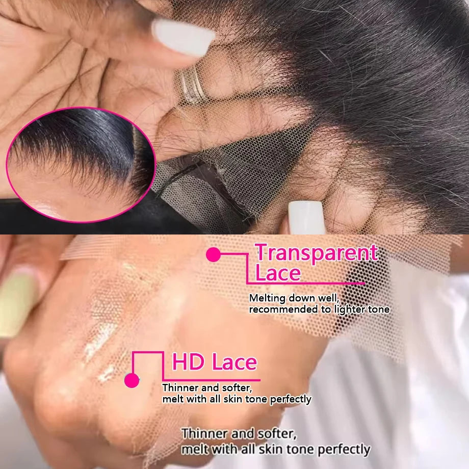 13x6 Hd Lace Frontal Wig Human Hair | 13x4 Body Wave