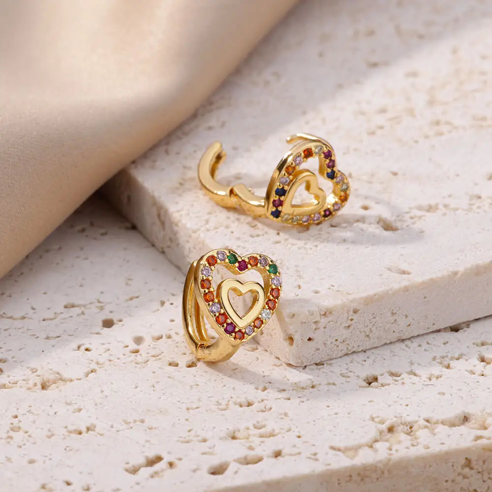 Trendy Cubic Zirconia Earrings