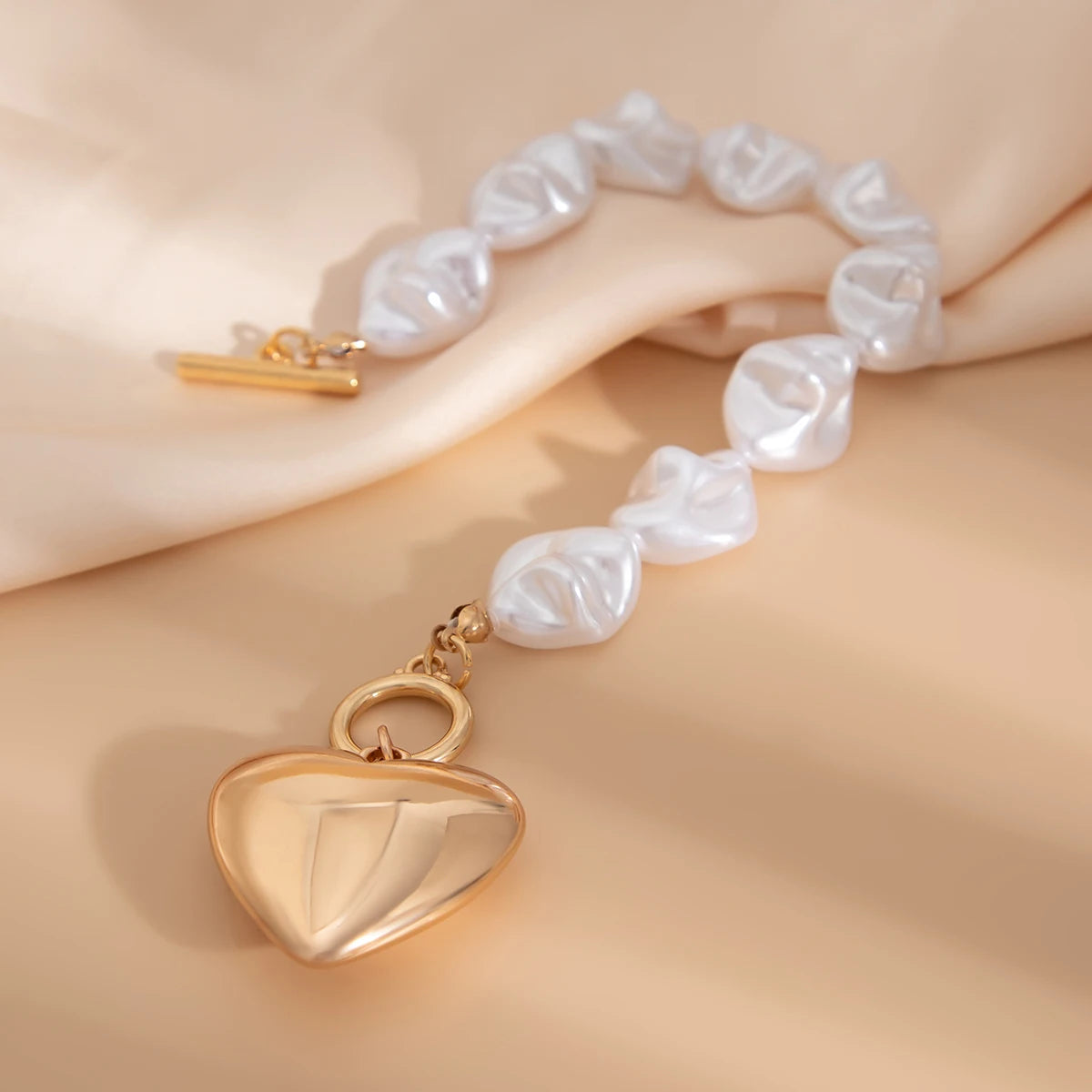 Pearl Love Heart Pendant