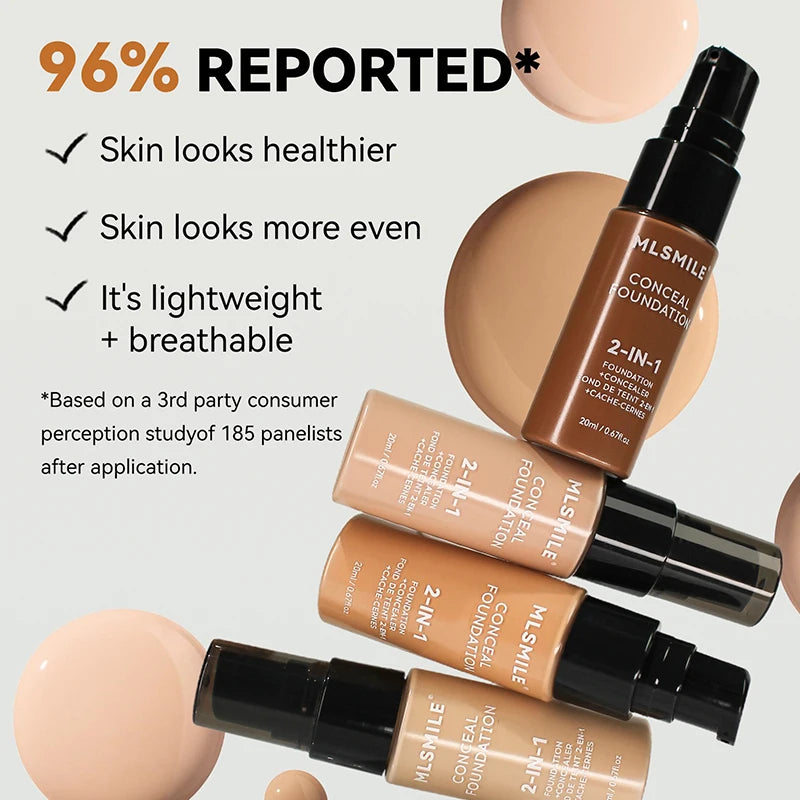 Face Foundation Cream Oil-Control Matte BBCream Waterproof