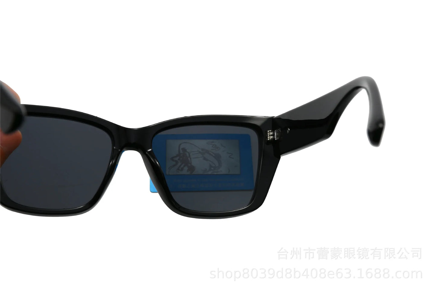 UV400 Protection Personalized Ink Trendy Vintage Glasses