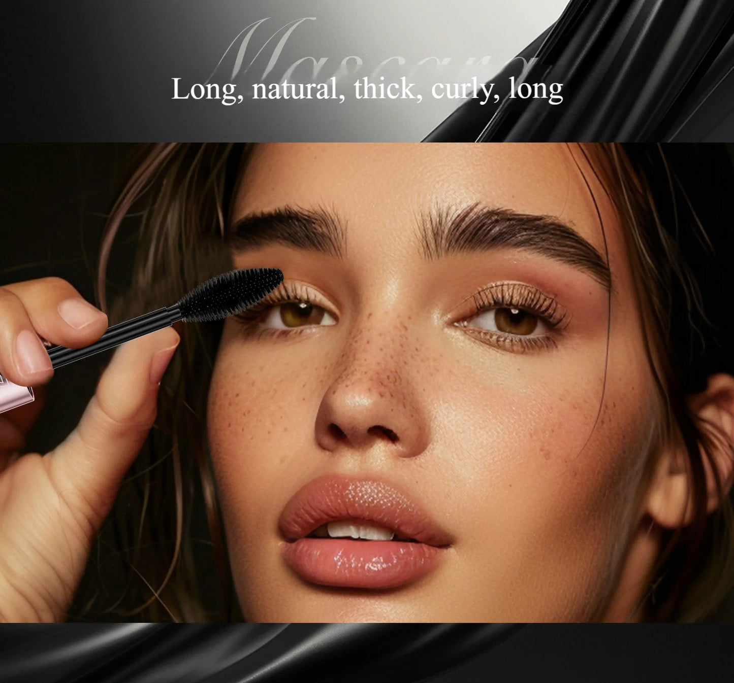 New rose gold double-effect mascara