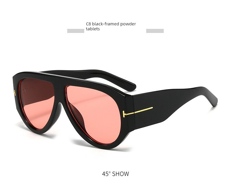 European and American Retro Street Shot Concave Shape