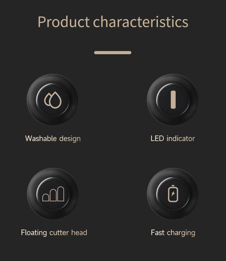 Electric shaver Rechargeable