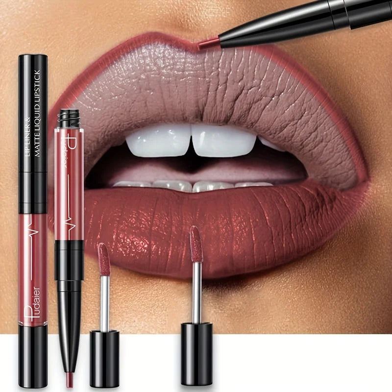 Ultra-Precise Waterproof Lip Liner Smooth, Sweatproof, Long-Lasting Wear
