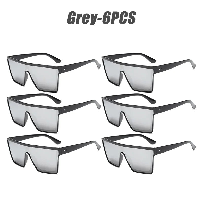 Retro cyberpunk Color Film Sunglasses