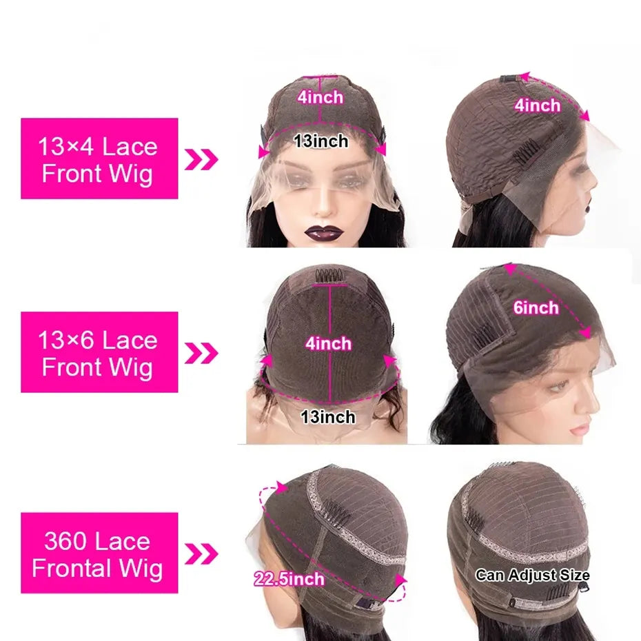 Brazilian Pre Plucked | 360 Lace Lace Front Wig