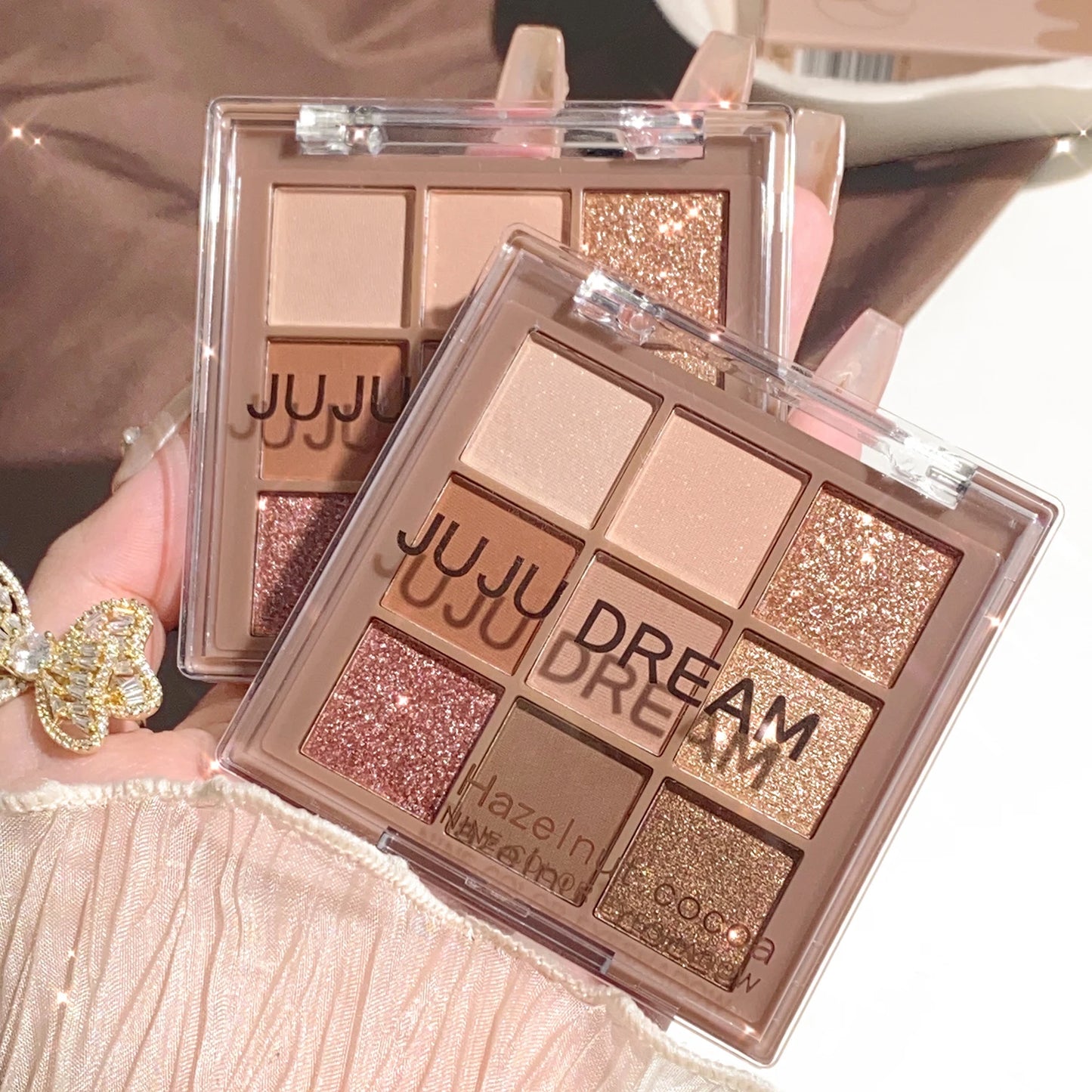 Luxurious 9-18 color eyeshadow palette