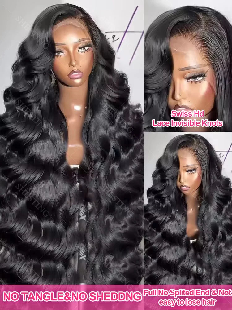 13x4 Body Wave Lace Front| 200% Water Wave Pre Plucked | 5x5 Closure Glueless