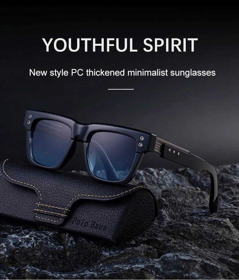 Classic Square Steampunk Eyewear -UV400