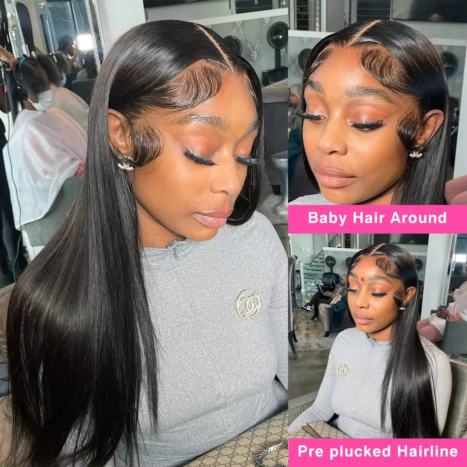 13x6 HD Transparent Lace Front |  360 Full Lace Human Hair