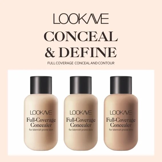 3 Colors Liquid Concealer