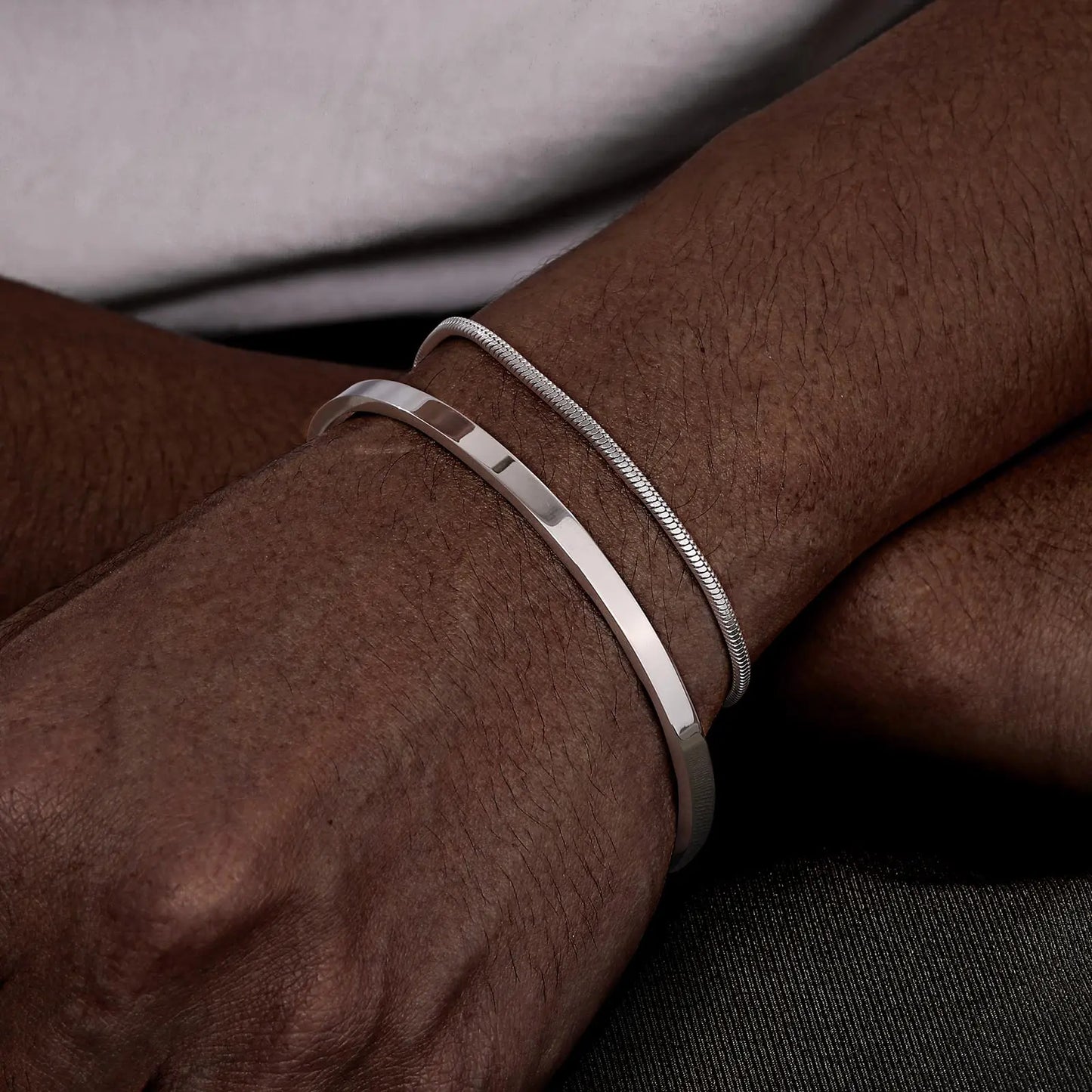 Stacked Open Cuff Bangle Jewelry