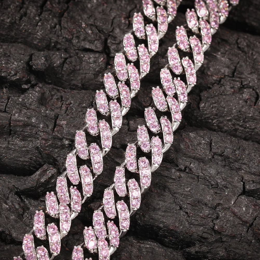 Cuban Chain Fully Iced Out AAA+ CZ