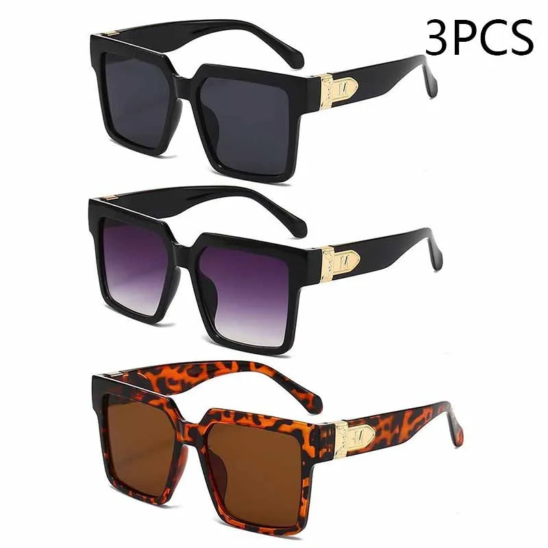 Luxury Square Thick Frame - UV400 Sunglasses