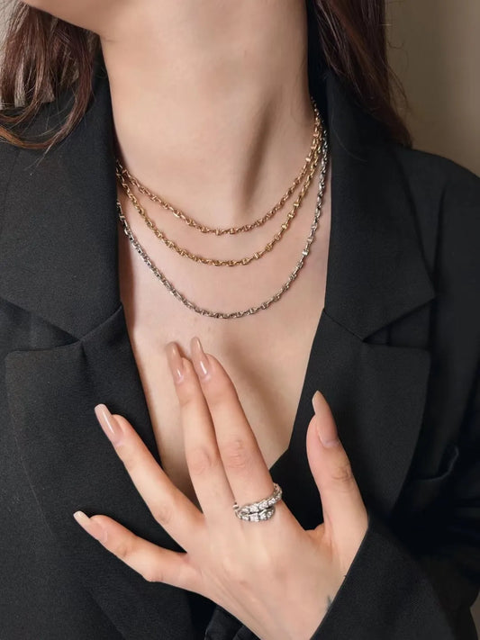 18K gold Chain Pure AU750 Pendant