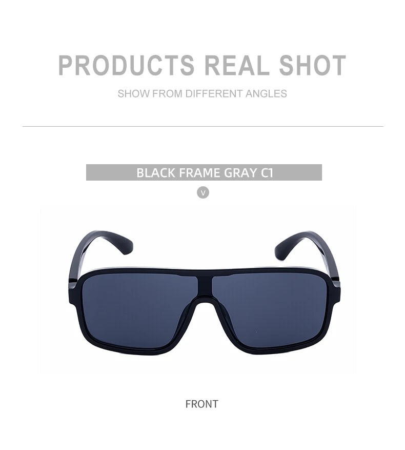 Oversized Polarized Square Shades