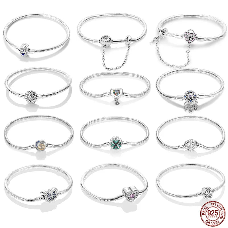 Silver 925 Original Zircon Bracelets