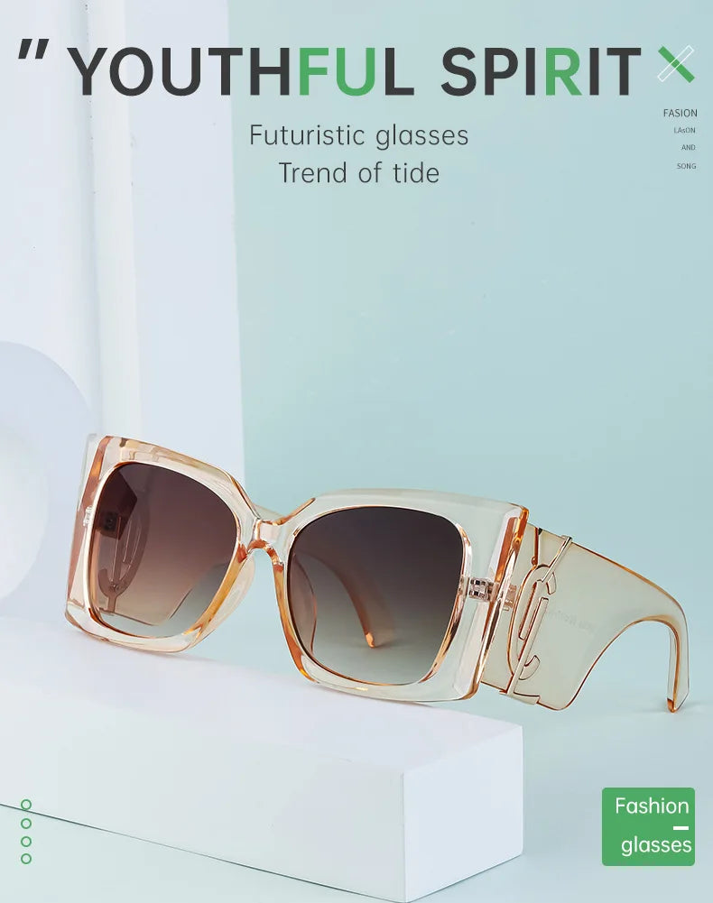 Oversized Cat Eye Trendy Shades