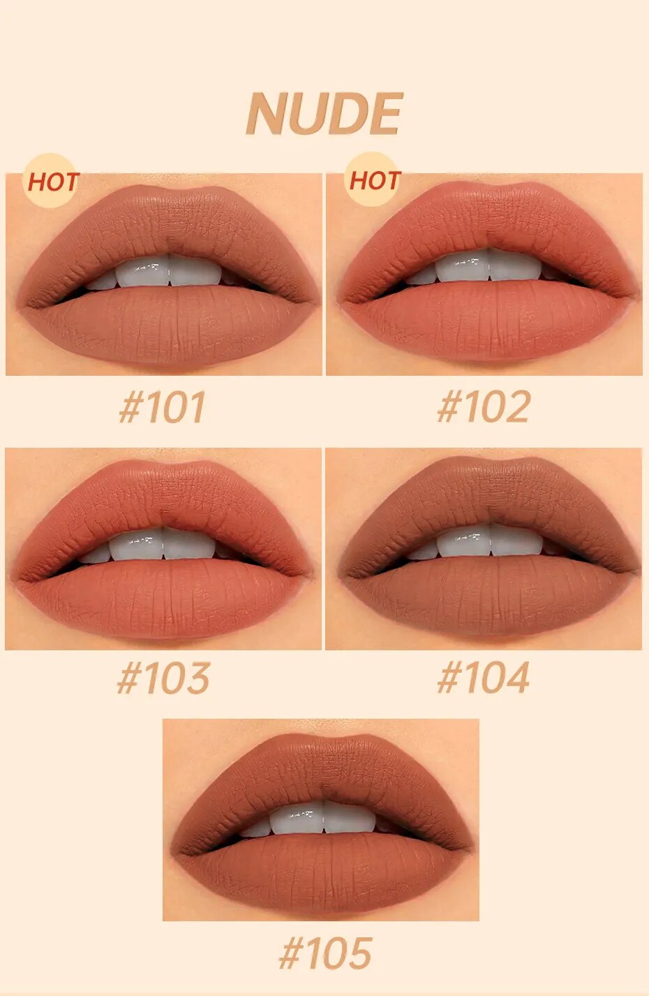 Natural Matte Lip Balm | Lipstick