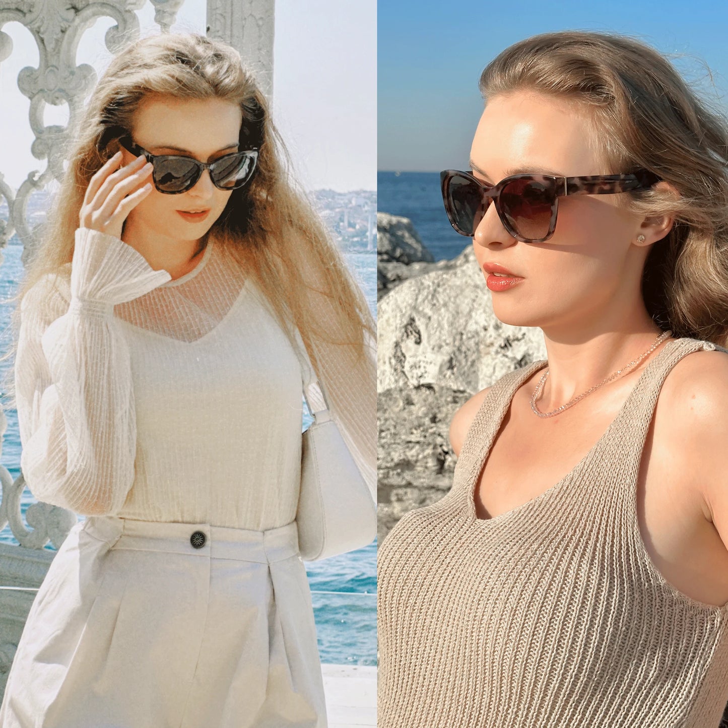 Polarized UV400 Cat Eye Sunglasses