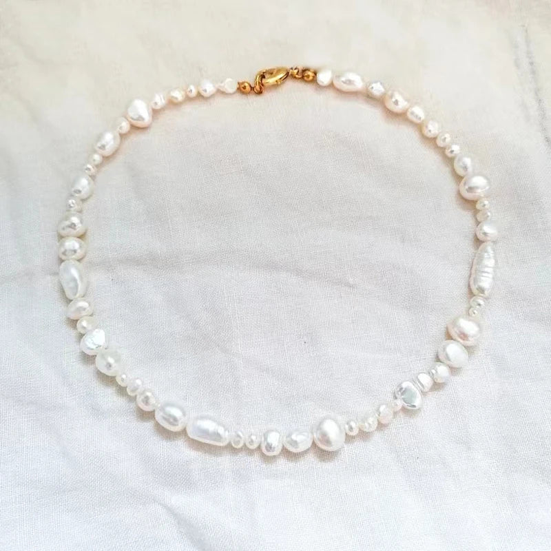 Baroque Natural Freshwater Pearl Necklace