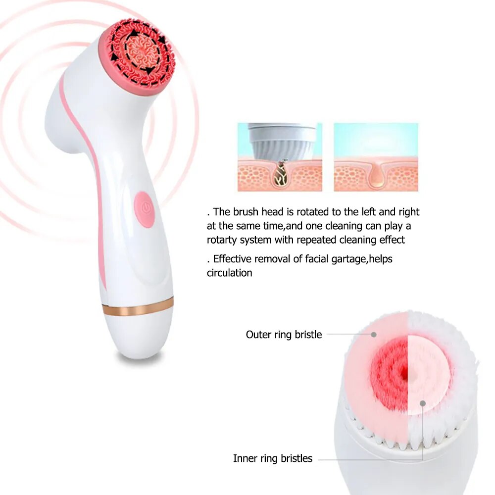 3 In 1 Facial Cleansing / Massagers