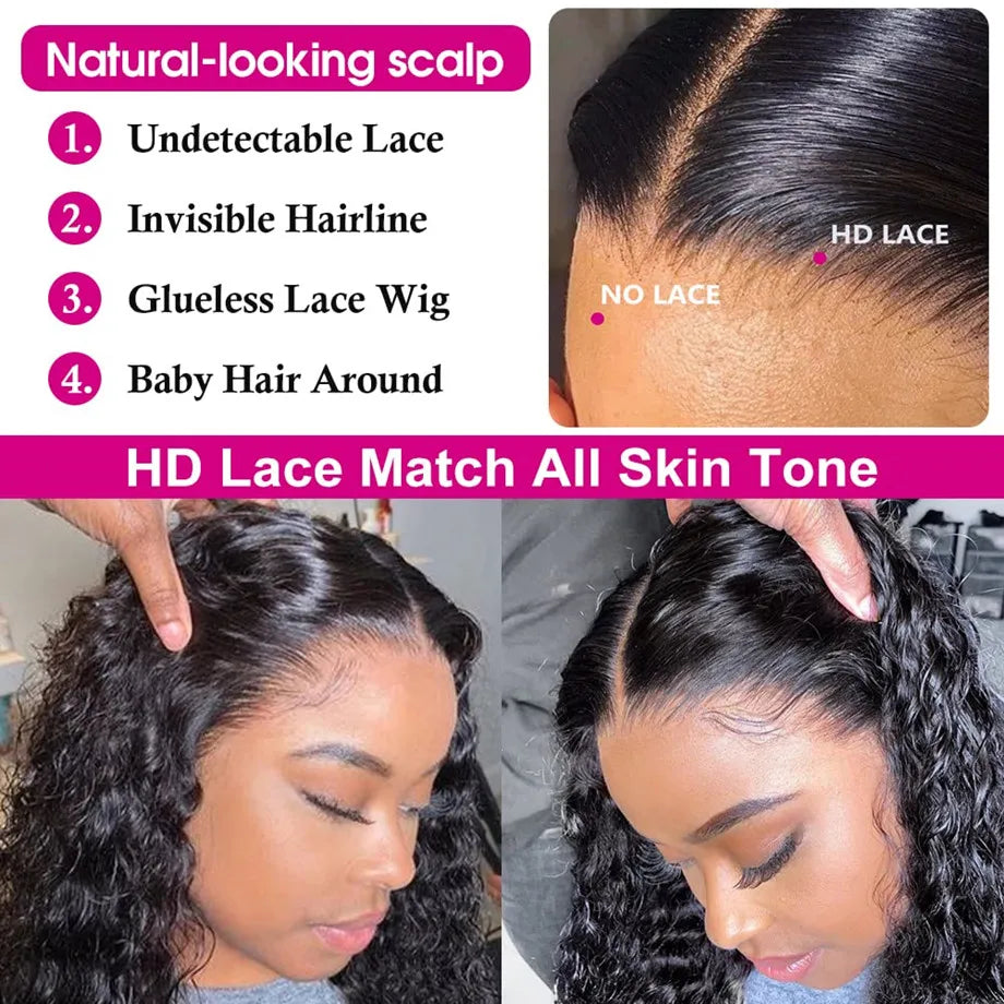 Deep Wave 13x4 | 5X5 Glueless