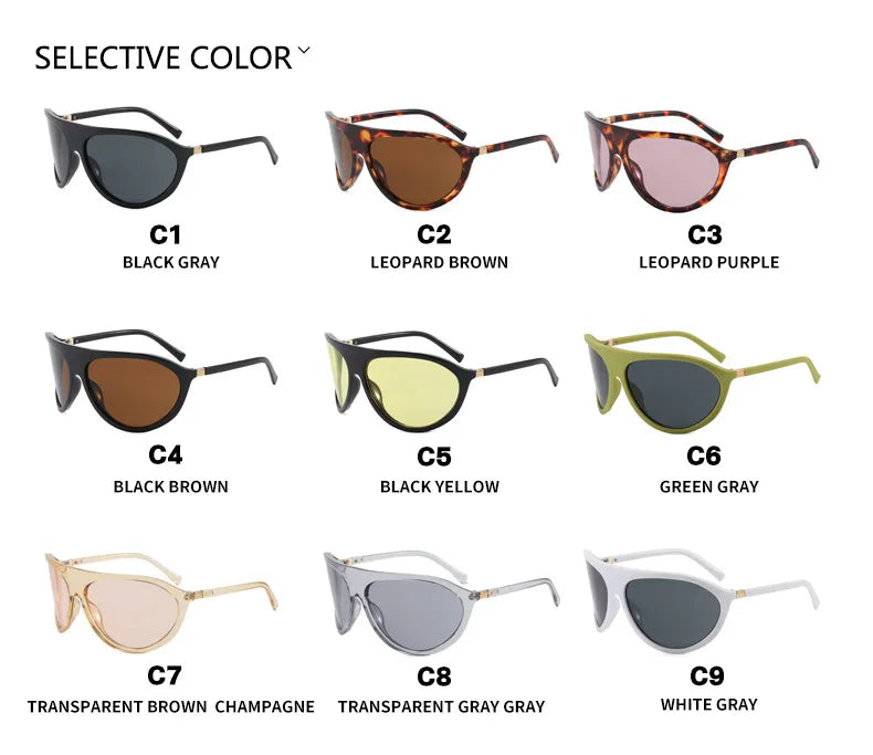 Outdoor High-end Brand Design Sunglasses