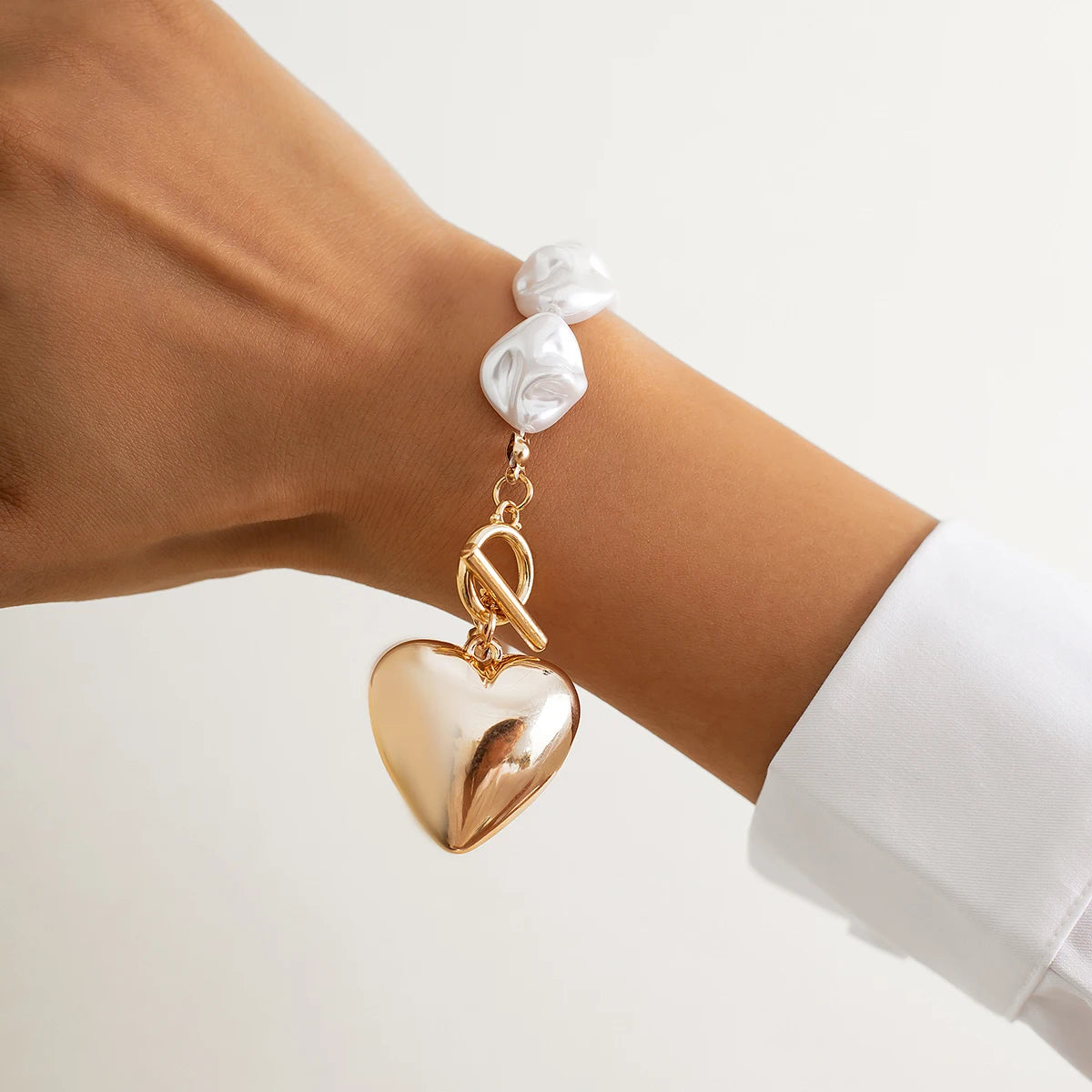 Pearl Love Heart Pendant