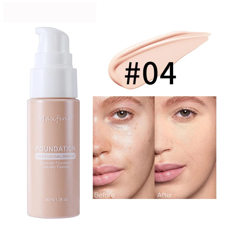 Liquid Foundation Effective | Concealer Waterproof Sweat-resistant