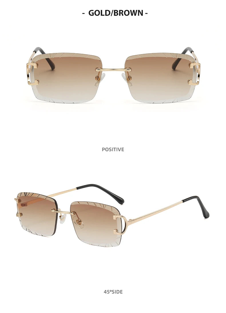 Square rimless street shot