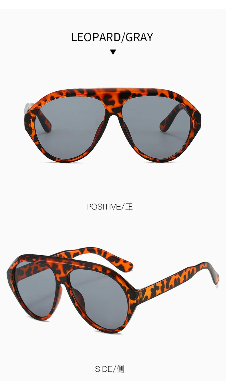 Oval Luxury Trending UV400 Eyeglasses
