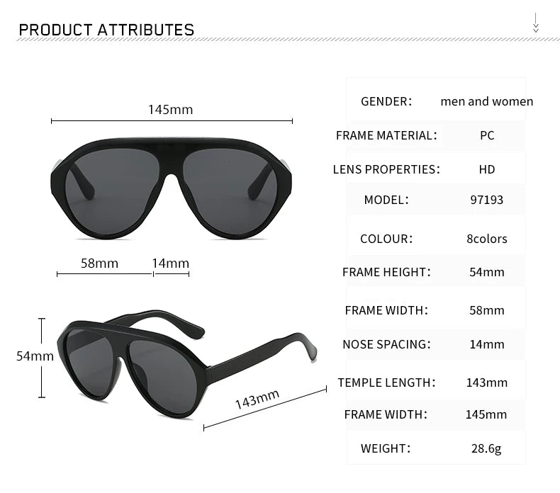 Oval Luxury Trending UV400 Eyeglasses