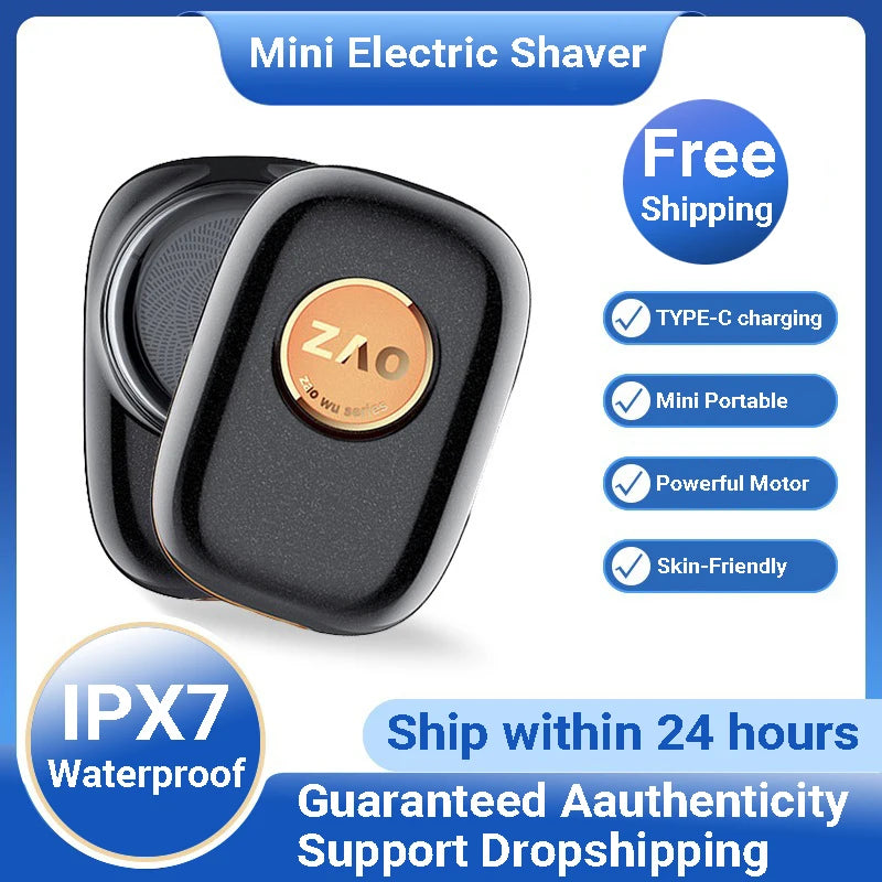 Portable Electric Shaver| IPX7 Waterproof