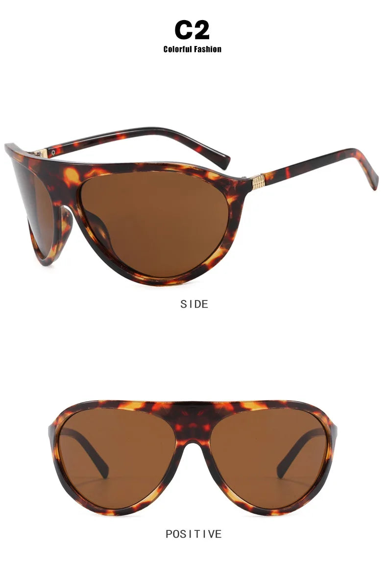 Outdoor High-end Brand Design Sunglasses