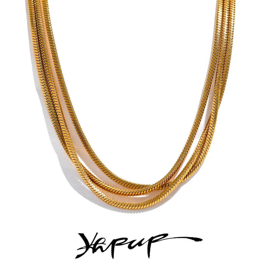 Waterproof 18K Gold Plated