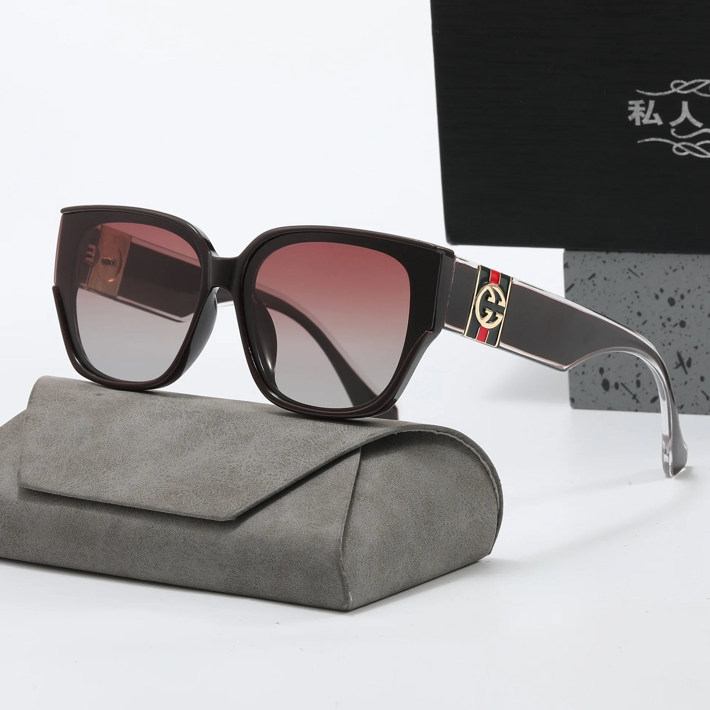 Unisex Polarized Square Luxury Unisex Eyewear - UV400