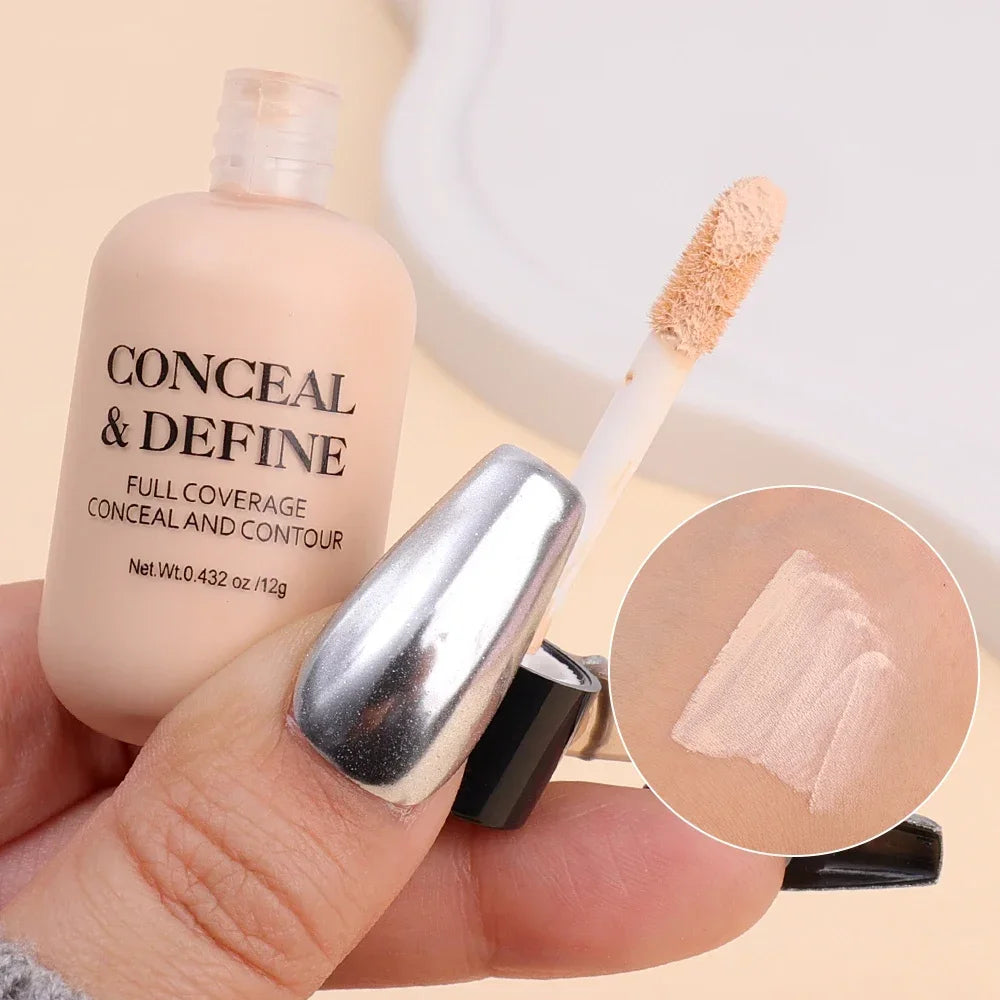 Waterproof  Full Cover Liquid Concealer Cream