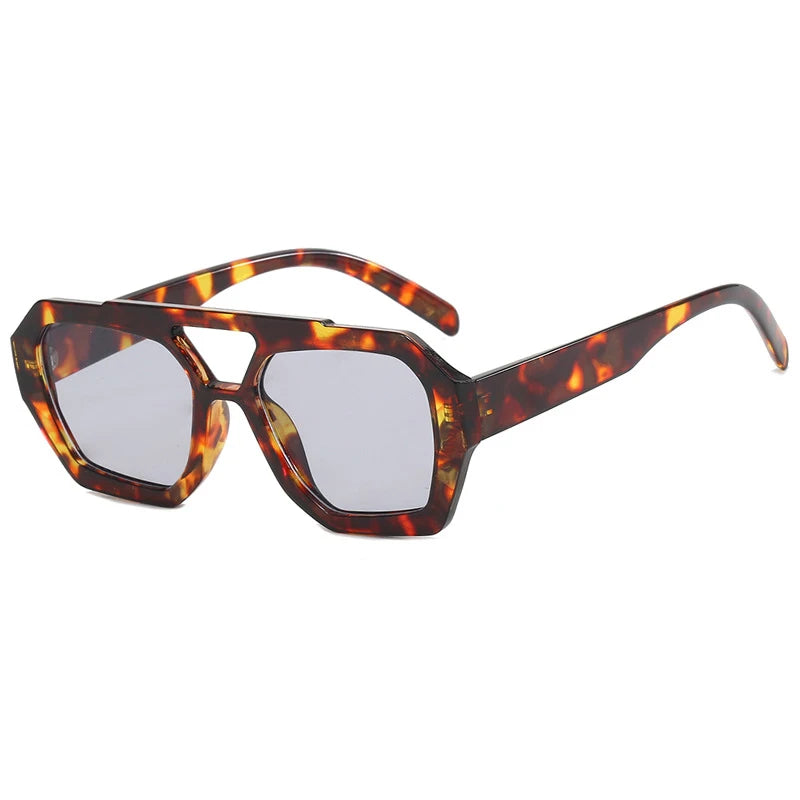 Thick Frame Double Bridges Eyewear