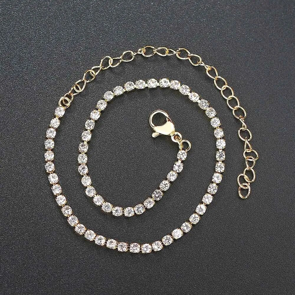 Zircon Luxury Iced Out Crystal Gold