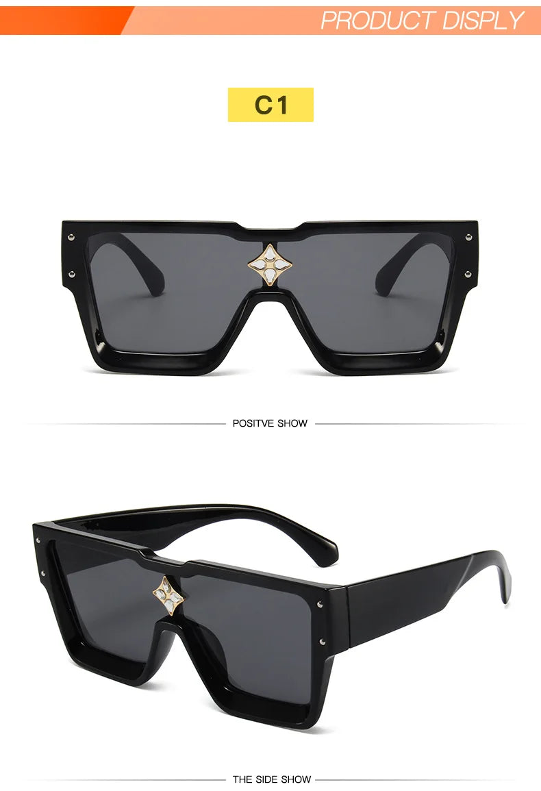 Stylish Cyclone Luxury Square Shades UV400